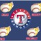 Baseball Banner for the Texas Rangers