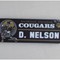 Football Locker Tag in your school colors