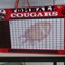 Football Goals Board in your school colors