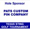 Golf Yard Sign to advertise your sponsors