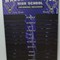 Swim Record Board for Wallenpaupack High School
