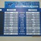 Swim Record Board for Friendswood Mustangs