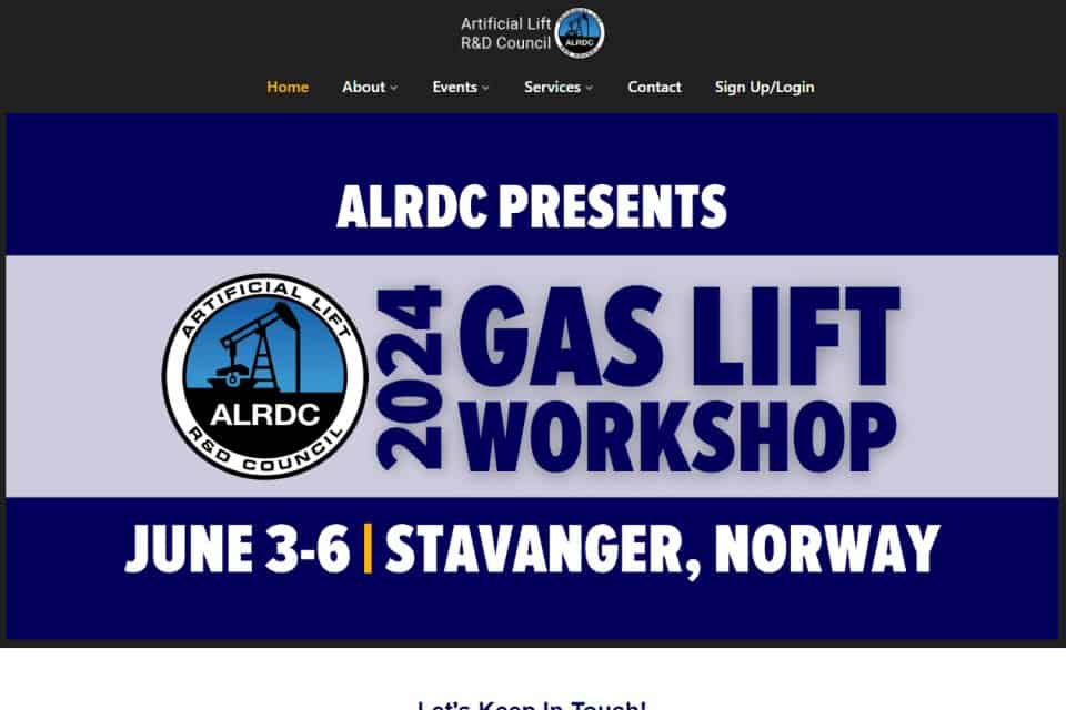 Artificial Lift Research and Development Council by Sign Solutions