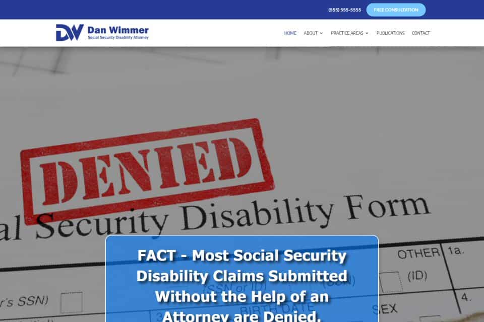 The Law Office of Dan Wimmer | Dan Wimmer Law by Sign Solutions
