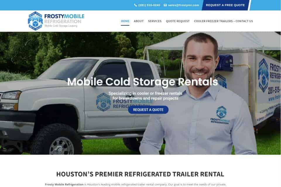 Frosty Mobile Refrigeration by Sign Solutions